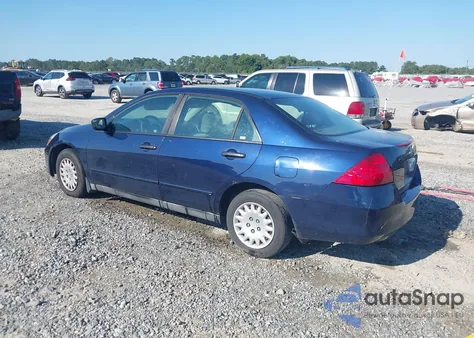 2007 Honda Accord 2.4 Vp из США, поврежденный, VIN 1HGCM56137A021820